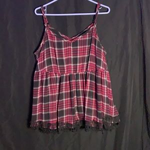 Spaghetti strap, shear blouse